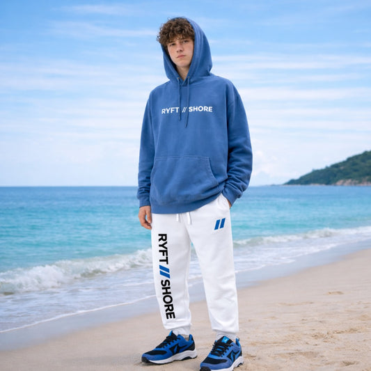 Driftline // Joggers - White